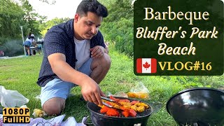 Bluffers Park Beach  BBQ  TorontoScarborough  Canada Vlog 16  1080p [upl. by Ricki]