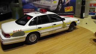 Plastic Models  125 Lindberg 1996 Ford Crown Victoria  RUSTBUCKETgb2024  Completed Build Review [upl. by Debor432]