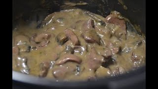 Rognons sauce Madère au cookeo [upl. by Datnow444]