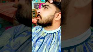 Beard hairstyle beard line stylish 🔥 hair cut viralvideo [upl. by Oigolue]