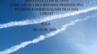 Znate li što su chemtrails  Croatia Chemtrails [upl. by Ysteb]