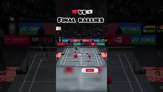 ZhengHuang1🇨🇳vs WatanabeHigashino2🇯🇵 AllEngland2024 Mixed Doubles Final10 badmintonepic [upl. by Refinneg]