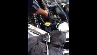 Replace Thermostat or remove Alternator 0308 Toyota Corolla 2005 How to remove 1 of 2 [upl. by Other454]