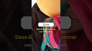 🛑Uses of the Word CLOSE ❌ spanishlanguage spanish shorts close learn class teacher usa uk [upl. by Lebazej]