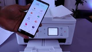 Canon TS7750i Printer WIFI Setup [upl. by Lemmuela1]