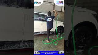 Avi Car Wash In Indore Car Washing [upl. by Idram]