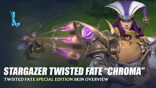 Stargazer Twisted Fate Special Edition  Wild Rift [upl. by Sahc71]