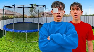 MY SCARY TRAMPOLINE ACCIDENT [upl. by Chainey841]