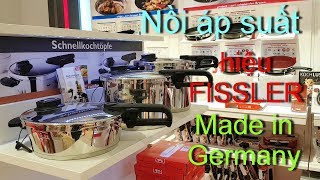 Vlog 8 Đi siêu thị 5 xem nồi áp suất hiệu FISSLER Made in Germany máy pha cafe PHILIPS Tram Nguyen [upl. by Ylrad812]