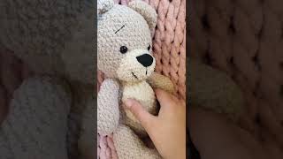 Crochet teddy bear  Heklani meda [upl. by Nhabois223]