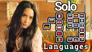 DEMI LOVATO Singing Solo In 19 Languages With Zero Singing Skills [upl. by Barden]