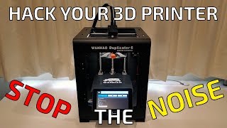 3D Printer Stepper Motor Damper Install  Wanhao D6 [upl. by Florian]