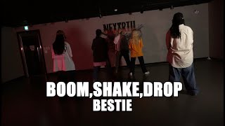 FLO RIDAampPITBULLBOOMSHAKEDROPREMIX  BESTIE GIRLS HIPHOP BASIC [upl. by Gnuhc943]