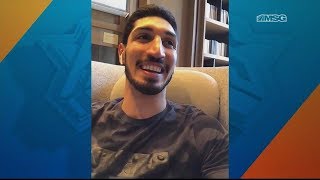 Enes Kanter on Returning to New York Knicks LeBron James Signing With Lakers  MSG Networks [upl. by Nelrah]