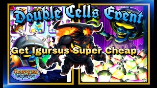 Monster Legends  Dr Viktors Patrons Cheap Igursus  Cell Week All the Info [upl. by Retsam]