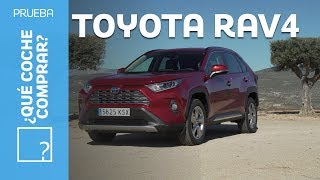 ¿Qué coche comprar Toyota RAV4 Híbrido 2019  Prueba  Review en español  Test [upl. by Quirk]