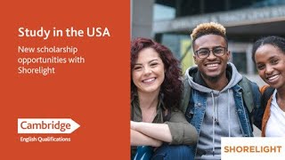 Scholarships for USA universities in collaboration with Shorelight [upl. by Stout]