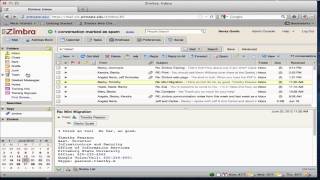 Designating Spam Mail in Zimbra [upl. by Rapsag]