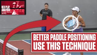 Pickleball Paddle Positioning to Be Ready for Any Shot [upl. by Kaycee]