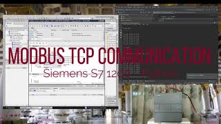 Siemens S7 1200 Modbus TCP communication with Python [upl. by Alcina]