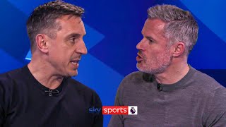 quotThe atmosphere was the worst Ive seen at Anfield everquot  Neville amp Carra REACT to draw [upl. by Mazlack]