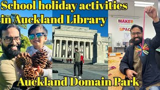 Auckland Domain  School Holiday Activities In Auckland Library [upl. by Conlee]