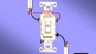 3 Way Switch Animation How a 3Way switch Works [upl. by Downe]