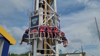 BLAST OFF  Six Flags Darien Lake [upl. by Osnola604]