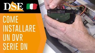 DSE tutorial  Come installare e collegare in rete un DVR [upl. by Siegfried73]