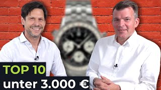 Die BESTEN Chronographen unter 3000 Euro  UhrenTALK [upl. by Martineau78]