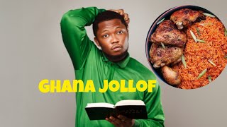 Brain Jotter Talks About His First Time Experiencing Ghana Jollof [upl. by Eniksre]