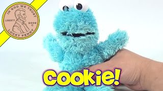 FisherPrice Sesame Street Talking Cookie Monster Plush Toy 2007 Mattel [upl. by Kalle]