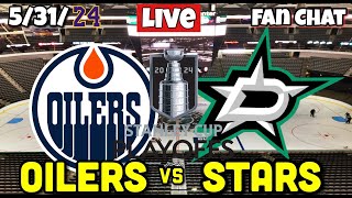 Dallas Stars vs Edmonton Oilers Live NHL Live Stream [upl. by Anatnas160]