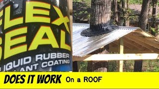 FLEX SEAL a treehouse roof [upl. by Silsby]