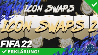 ICON SWAPS 2 😍😱 Die ERSTEN ICONTAUSCH Token ERKLÄRUNG  GermanDeutsch  FIFA 22 Ultimate Team [upl. by Opal909]