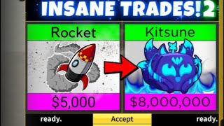 Trading In Blox Fruits [upl. by Ogdan]