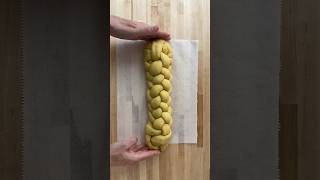 How to Make Challah Bread  shorts bread [upl. by Ahsercal]