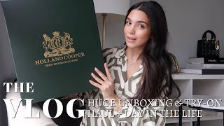 HUGE UNBOXING amp TRYON HAUL  A DAY IN THE LIFE  VLOG S5E10  Samantha Guerrero [upl. by Eesyak]