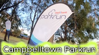 Campbelltown Parkrun overview Aug 2023 with Skipp Phoenix ⛰️🐐 [upl. by Miriam]