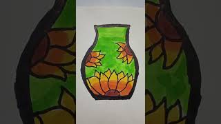 Pot drawing art draw drawingwithshaku [upl. by Kimberlee761]