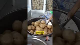 Pentol goreng Banjarmasin bakso streetfood kuliner jajanankekinian [upl. by Dyana]