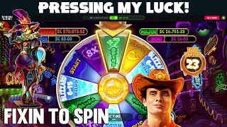 23 FREE SPINS PRESSING MY LUCK on Chumba Casino [upl. by Nunes]