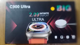 C900 Ultra Smart watch c900 ultra Smart watch C900 Ultra Smart watch Review [upl. by Edyth366]