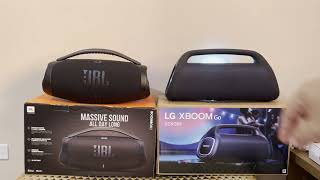 JBL Boombox 3 ou LG Xboom XG9saiba de uma vez por todas qual a mais potente [upl. by Egdamlat]