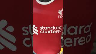 Uniforme de fútbol Liverpool 202324 que belleza ⚽ [upl. by Eliathas35]