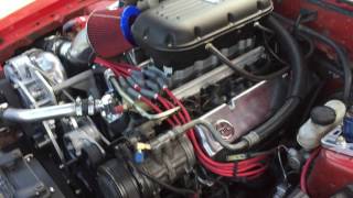 Supercharged 408 Clevor Idle Walkaround 86 Foxbody Mustang [upl. by Tessi]