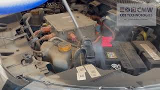 EV Engine Bay Cleaning with Dry Ice Blasting [upl. by Laurette]