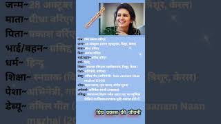 Priya Prakash varrier biography [upl. by Ramal675]