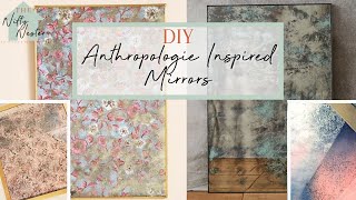 DIY Anthropologie Mirrors  Mirror Effect Spray Paint  Krylon Looking Glass  DIY Mercury Mirrors [upl. by Adelheid]