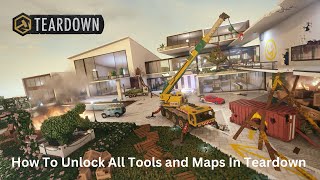 How to unlock all weapons and levels in Teardown  2024 Edition [upl. by Aicelav692]